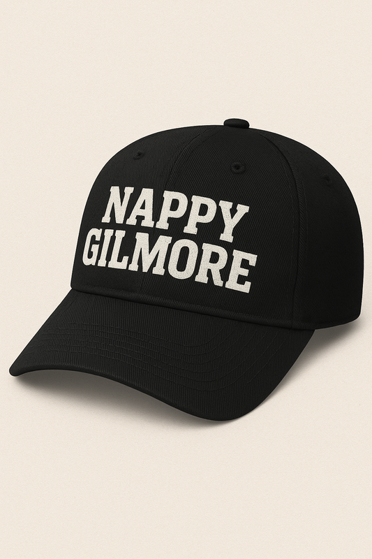 Nappy Gilmore Classic Logo Cap – Black